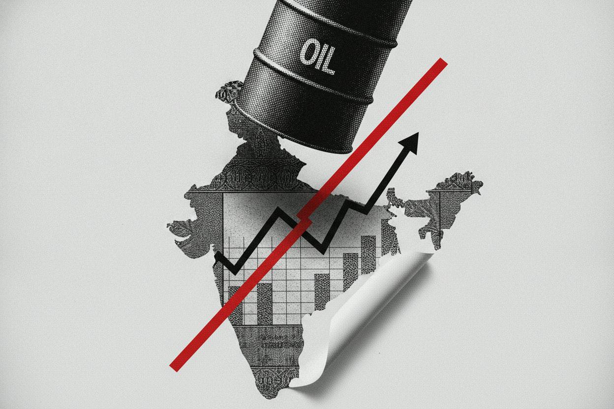 Oil's Jump Threatens India's Bond Rally Ahead of 330 Billion-Rupee Auction
