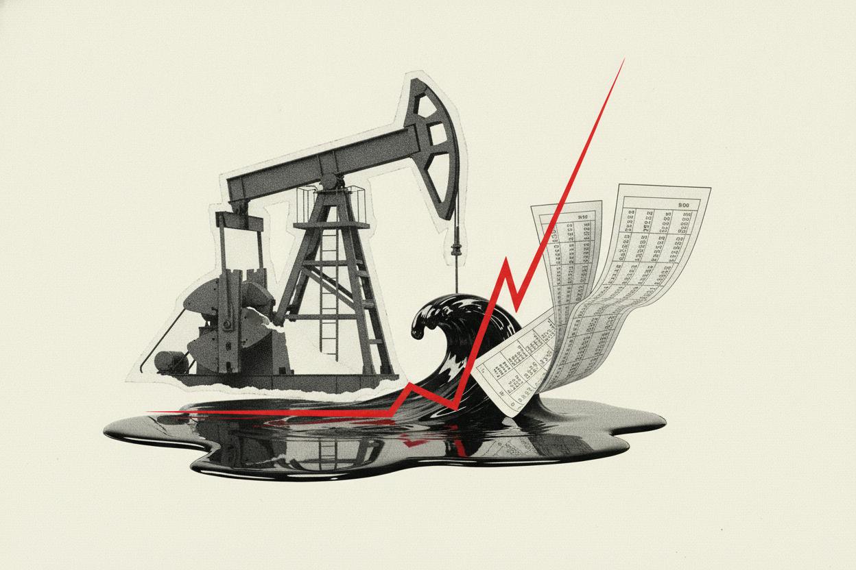 Oil's jump to $103 rattles stocks as Treasury yields climb