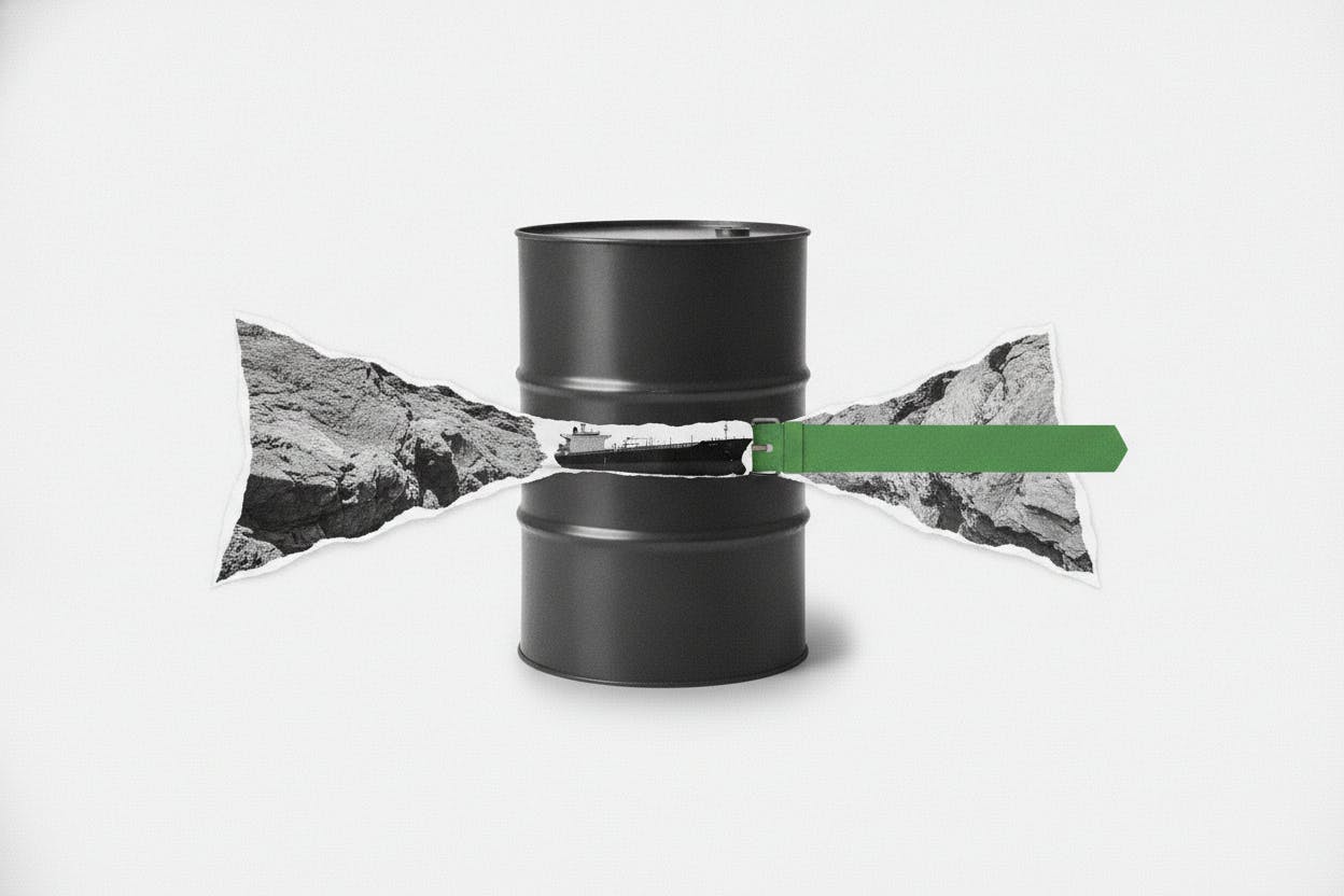 Oil Slips as Iran-Oman Talks Raise Hope for Hormuz Shipping