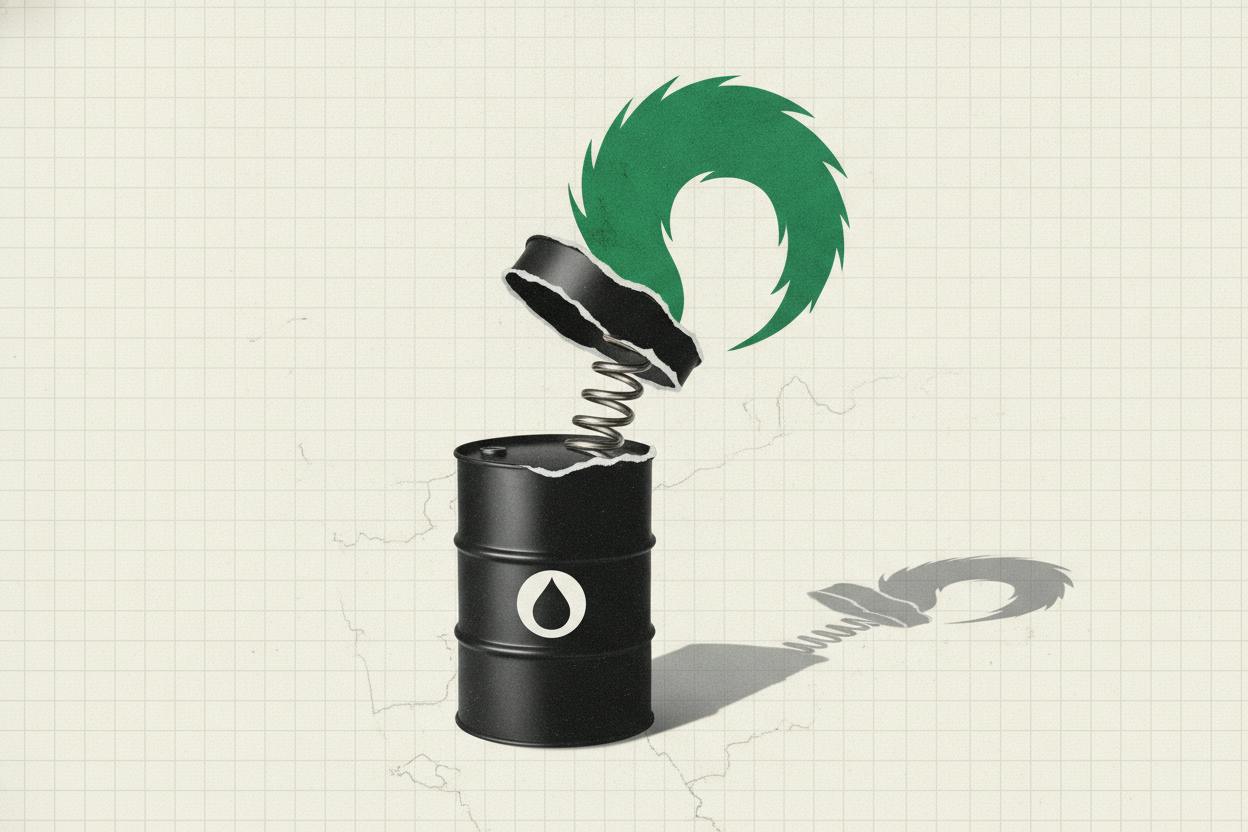 Oil slips, gold jumps as storms and strikes rattle commodity markets