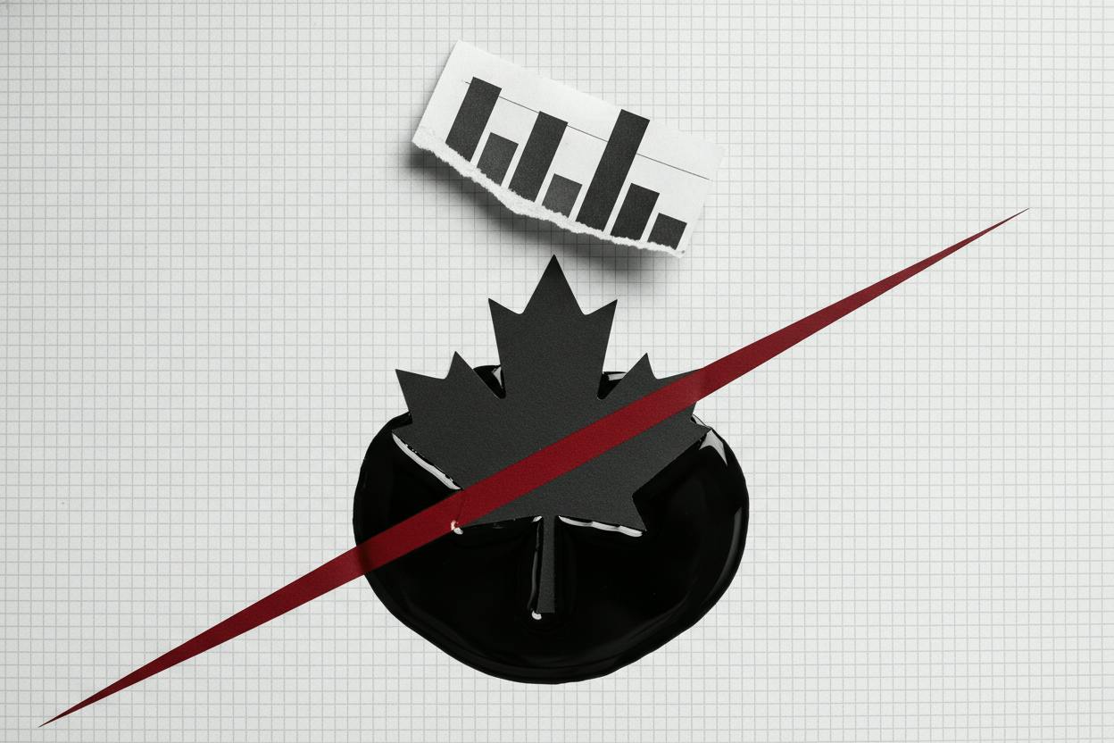 Oil spike and inflation data put pressure on Canadian stocks