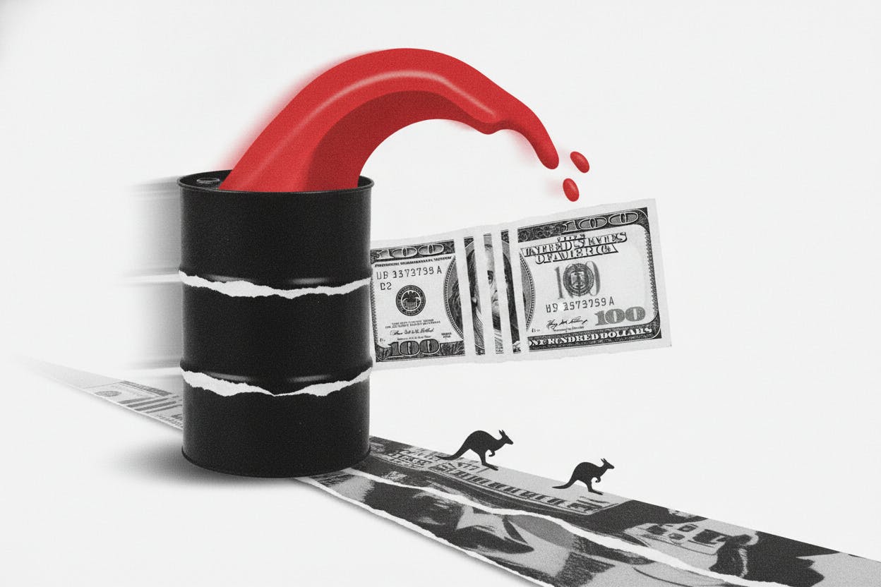 Oil Surge Sends Aussie and Kiwi Lower as Dollar Gains on Inflation Fears