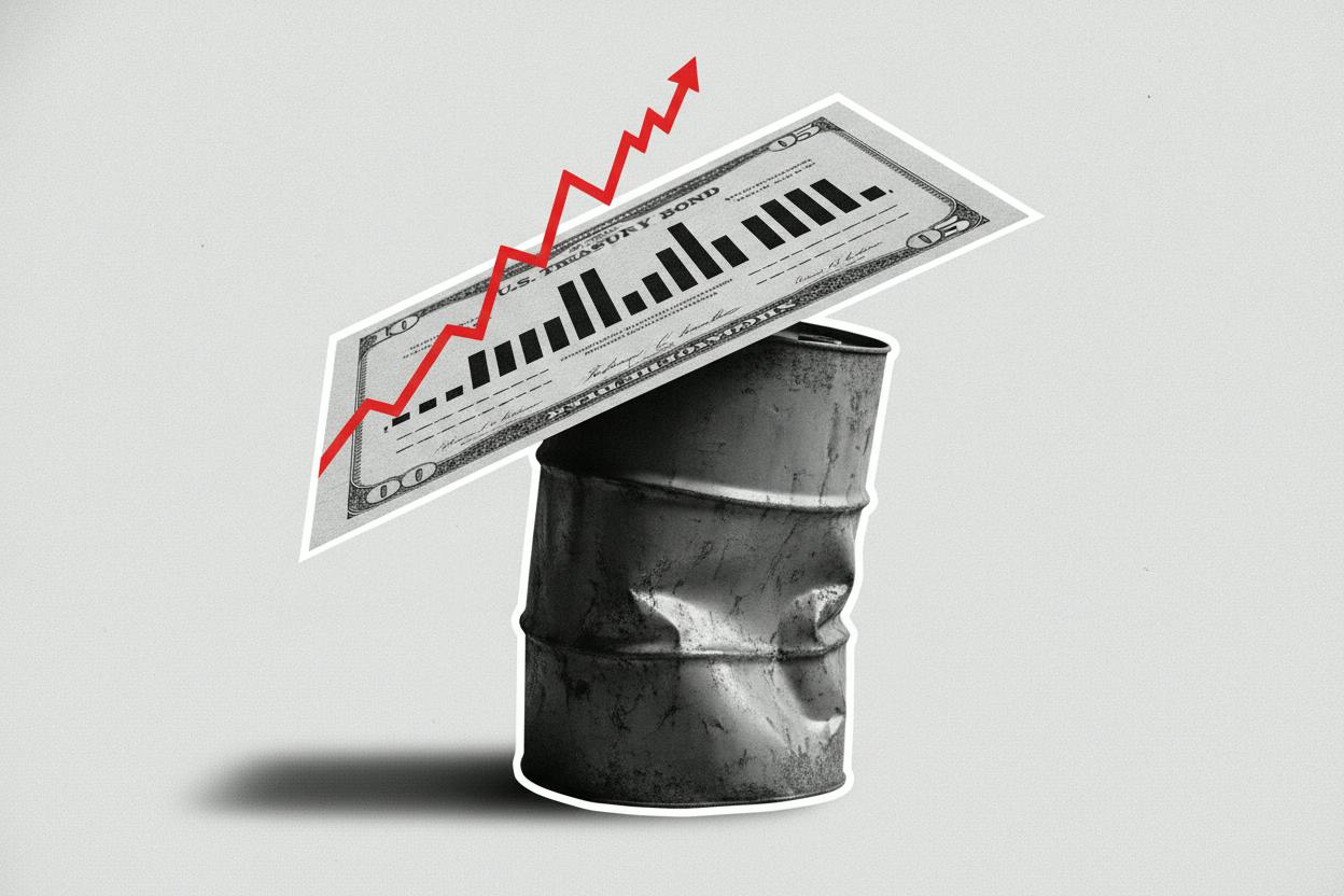 Oil tops $101 as bond yields climb, pressuring stocks and euro