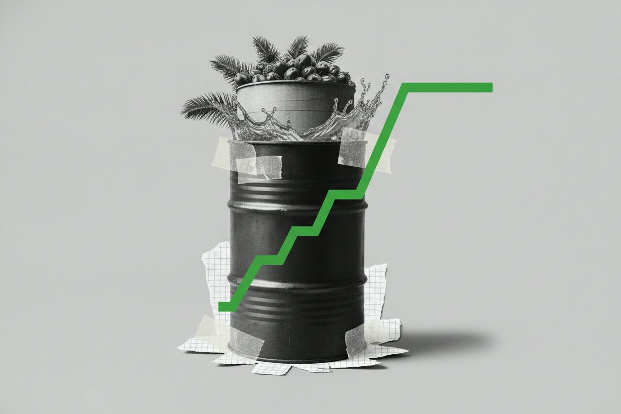 Palm Oil Futures Rise for Third Day as Crude Oil Firms