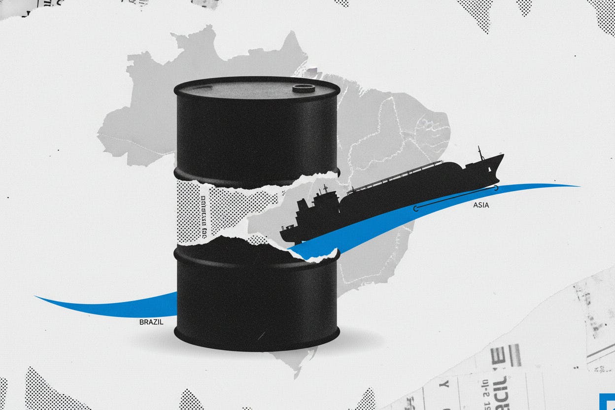Petrobras rises on LNG export plan even as crude prices slip