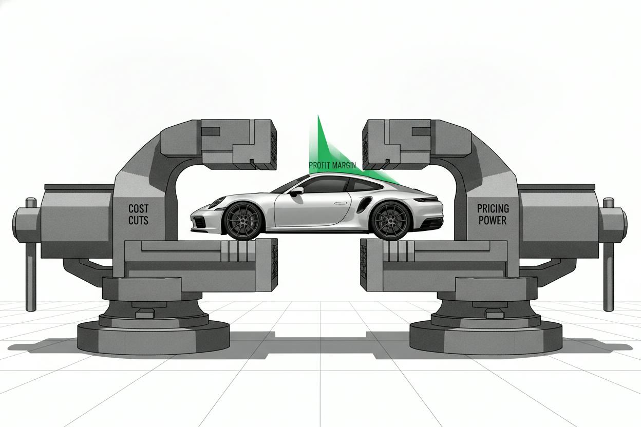 Porsche's 2035 plan shifts focus from volume to per-car profit