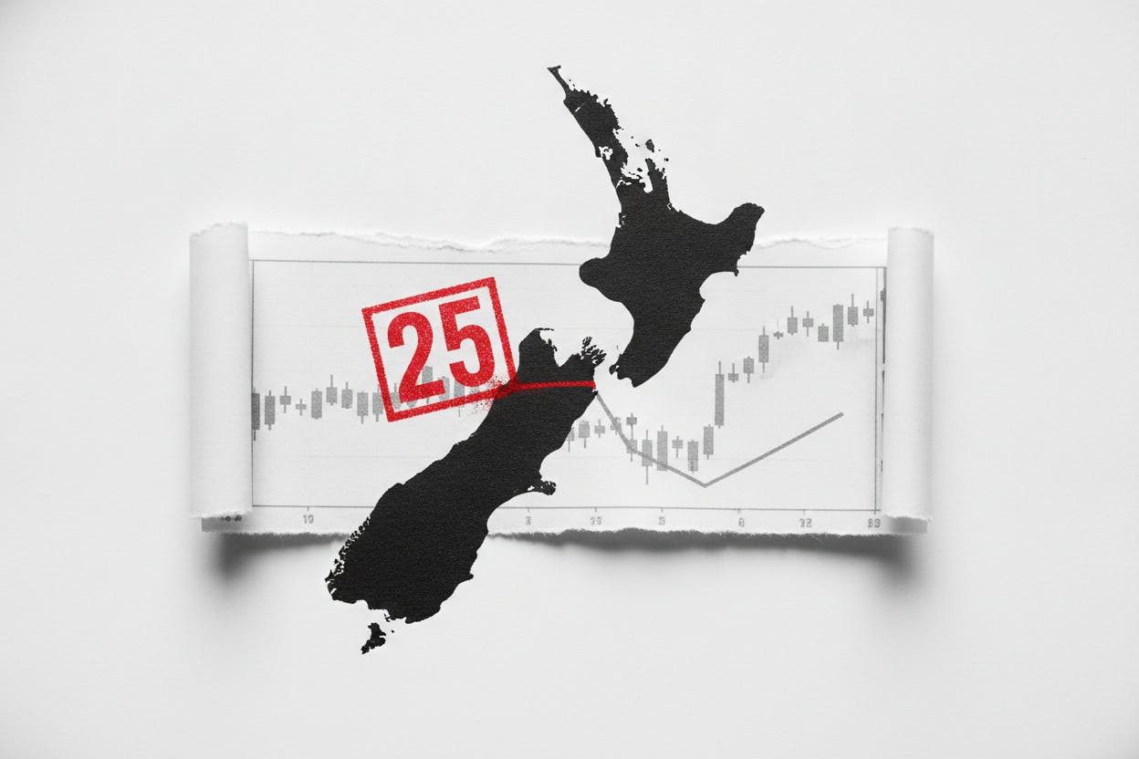 RBNZ Rate Hike Ends Three-Year Pause, Sinking NZ and Australian Stocks