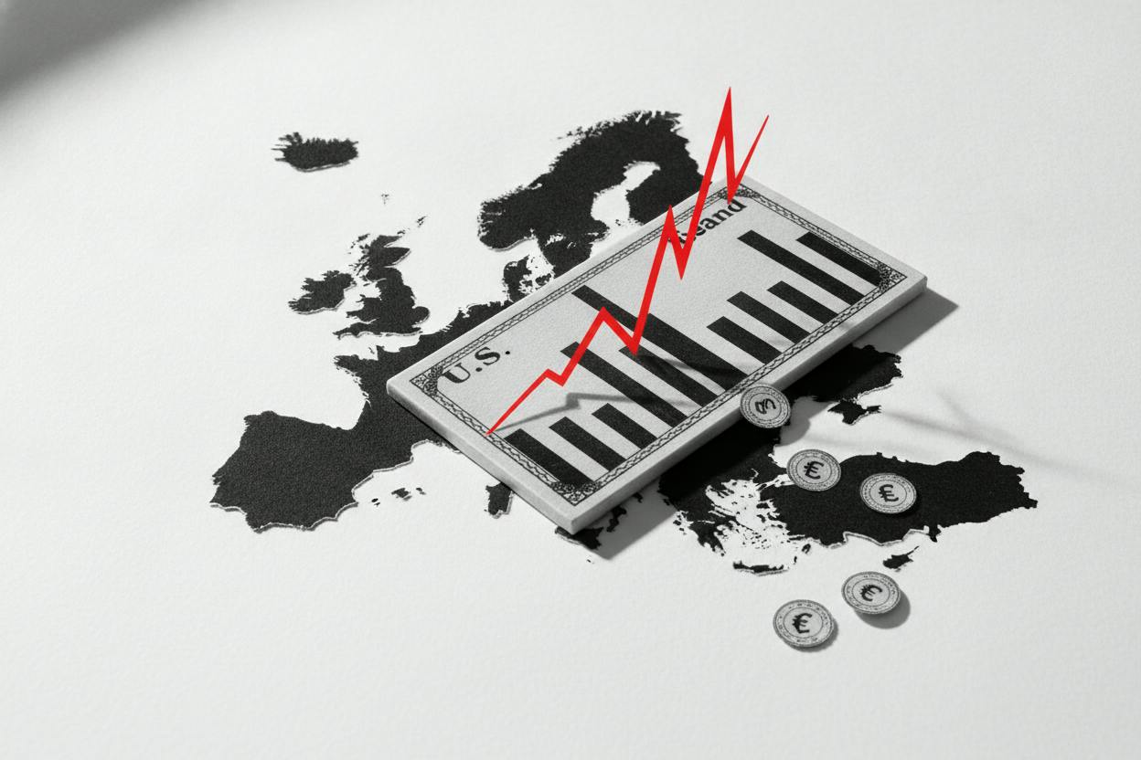 Rising US yields pressure central Europe's currencies, crown at 5-month low
