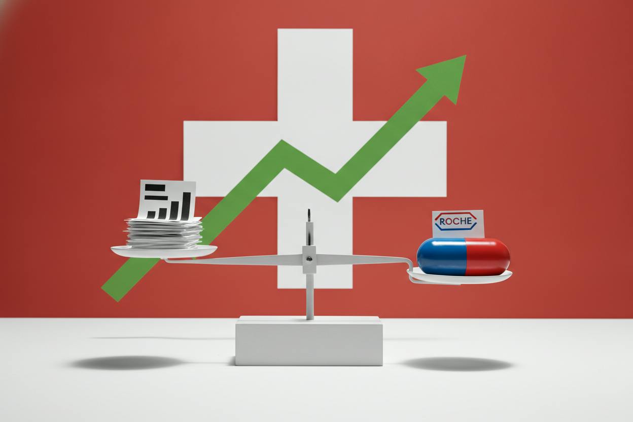 Roche's lung cancer drug trial success lifts Swiss stocks