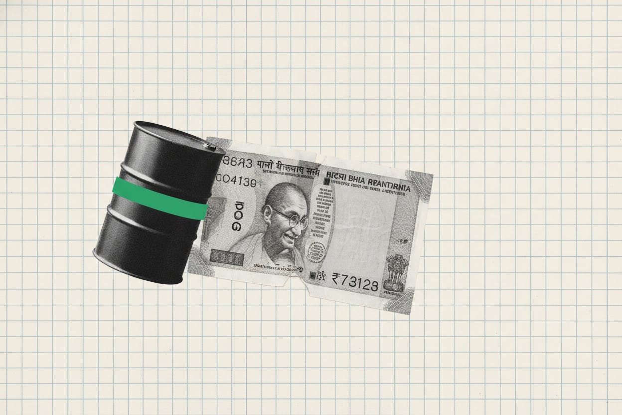 Rupee Breaches 96 Per Dollar as Oil Surges on US Iran Blockade