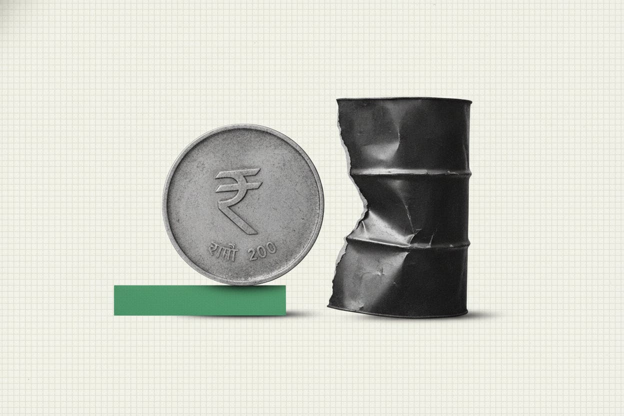 Rupee Holds Near Two-Week High as Oil Drop and RBI Action Lend Support