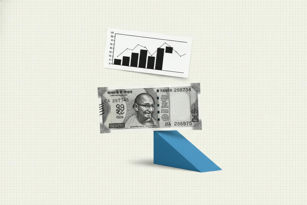 Rupee slides toward 97 as US yields stay high and oil firms