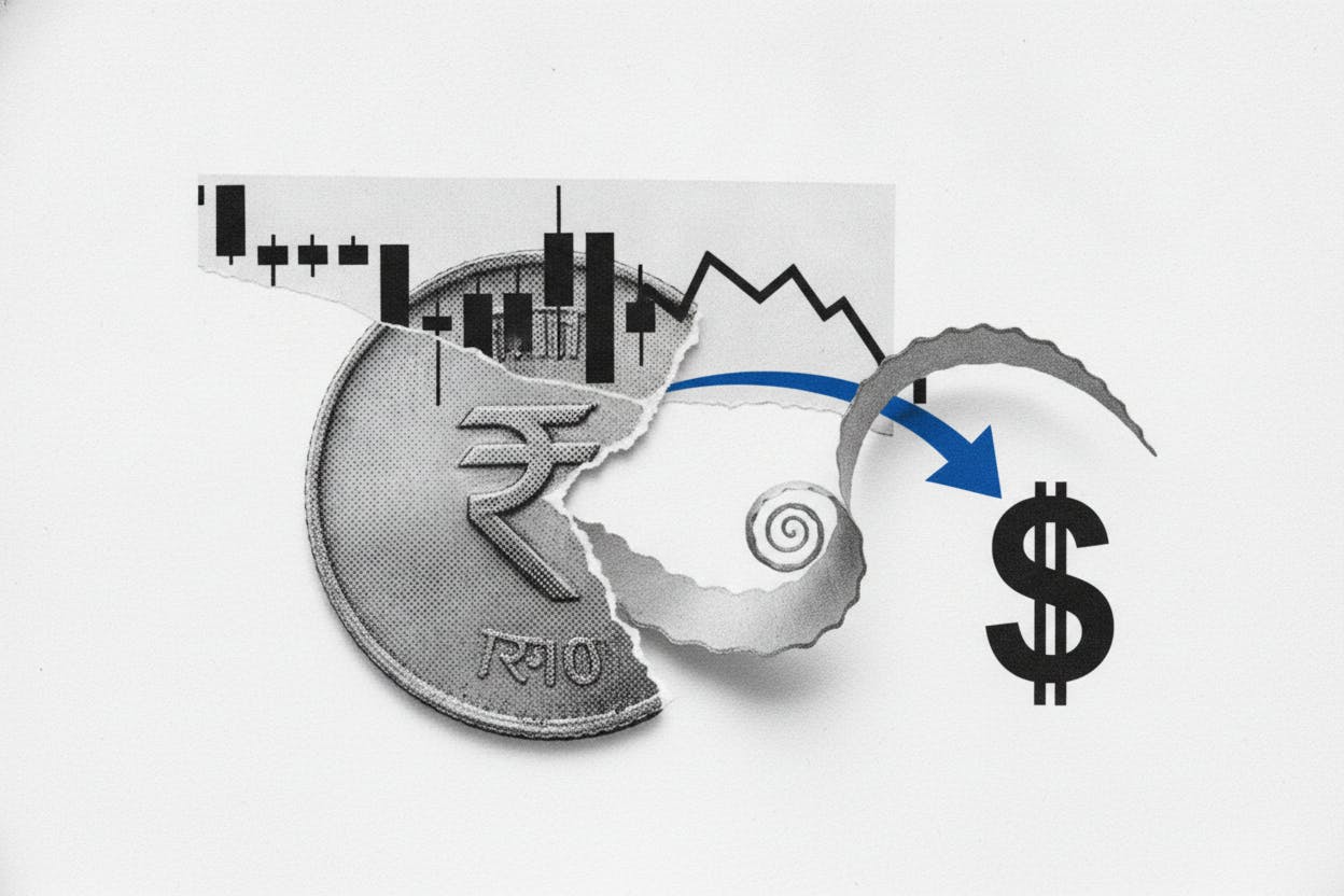 Rupee Slips 0.1% as Indian Stock Slide Offsets Broader Asian Currency Gains