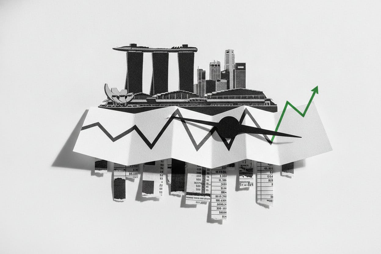 Singapore shares edge up as Fed pause bets lift sentiment