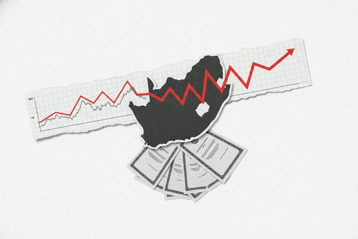 South Africa's Tuesday: Mining data, bond auction, and global AI jitters