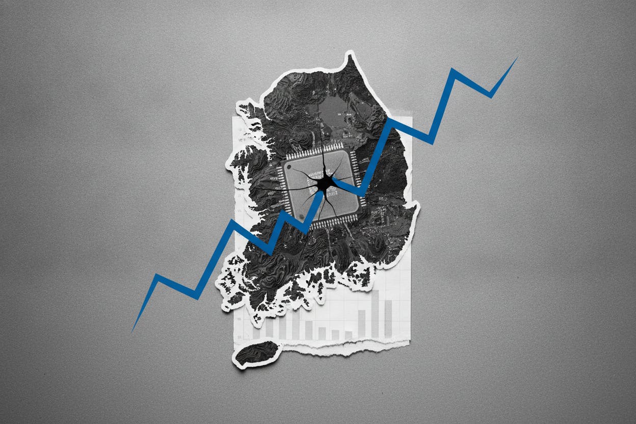 South Korean Chip Stocks Slide as US AI Volatility Spills Over