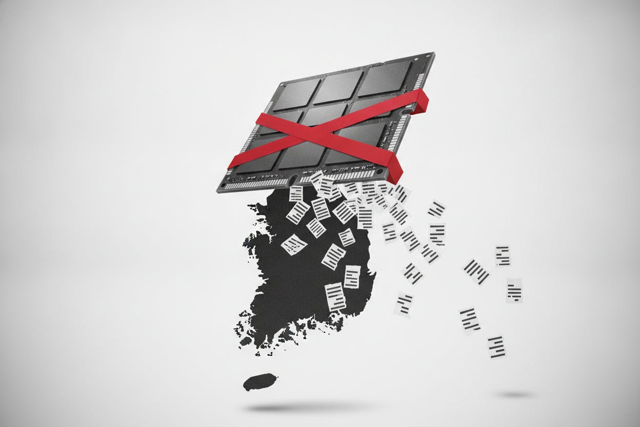 South Korean Stocks Rise on Strong Chip Exports, but Risks Loom