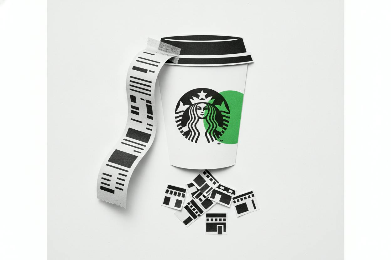 Starbucks to close 250 North American stores as turnaround plan takes shape