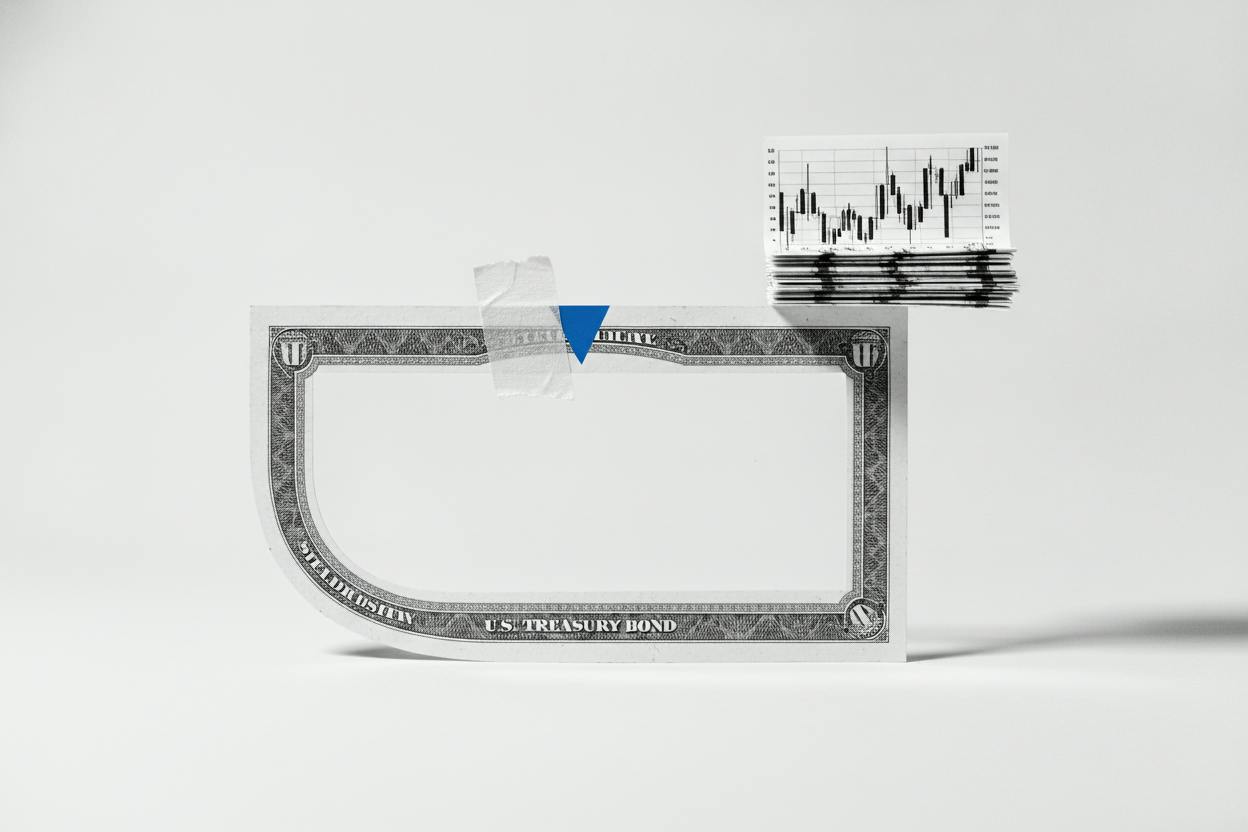 Stocks edge higher as long-term Treasury yields ease from 2002 peak