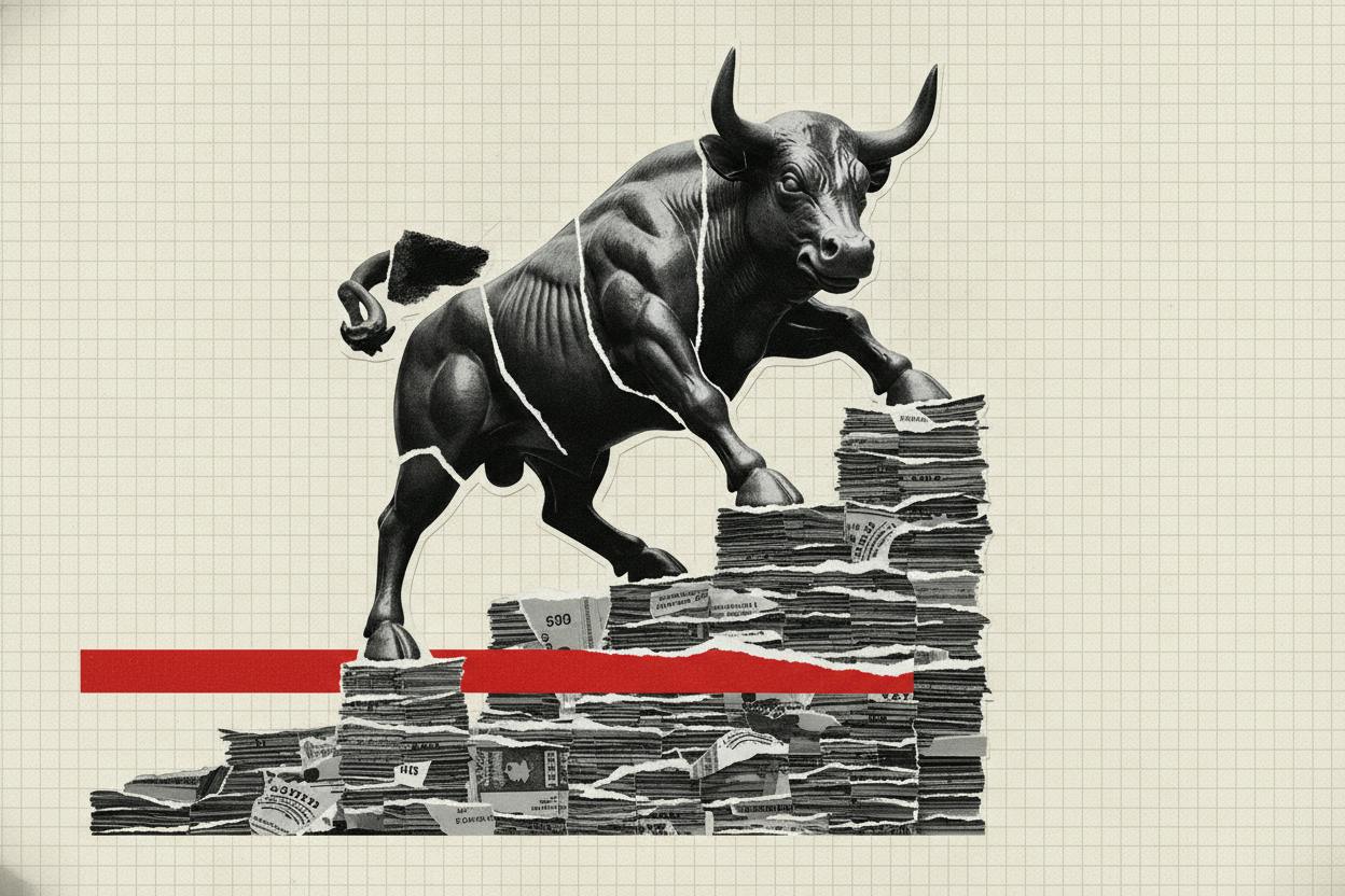 Stocks end week higher despite Treasury yields near 2002 highs