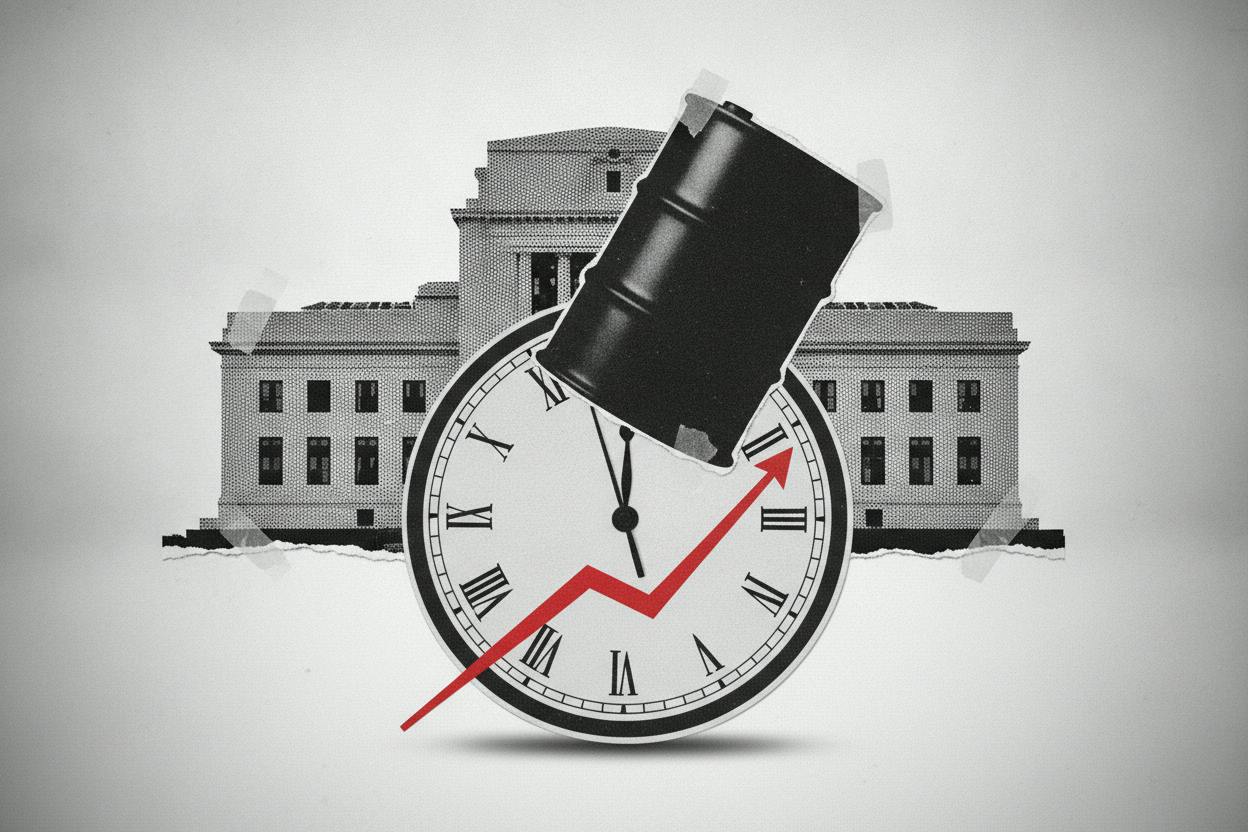 Stocks hold steady as oil nears six-week high and Fed decision looms