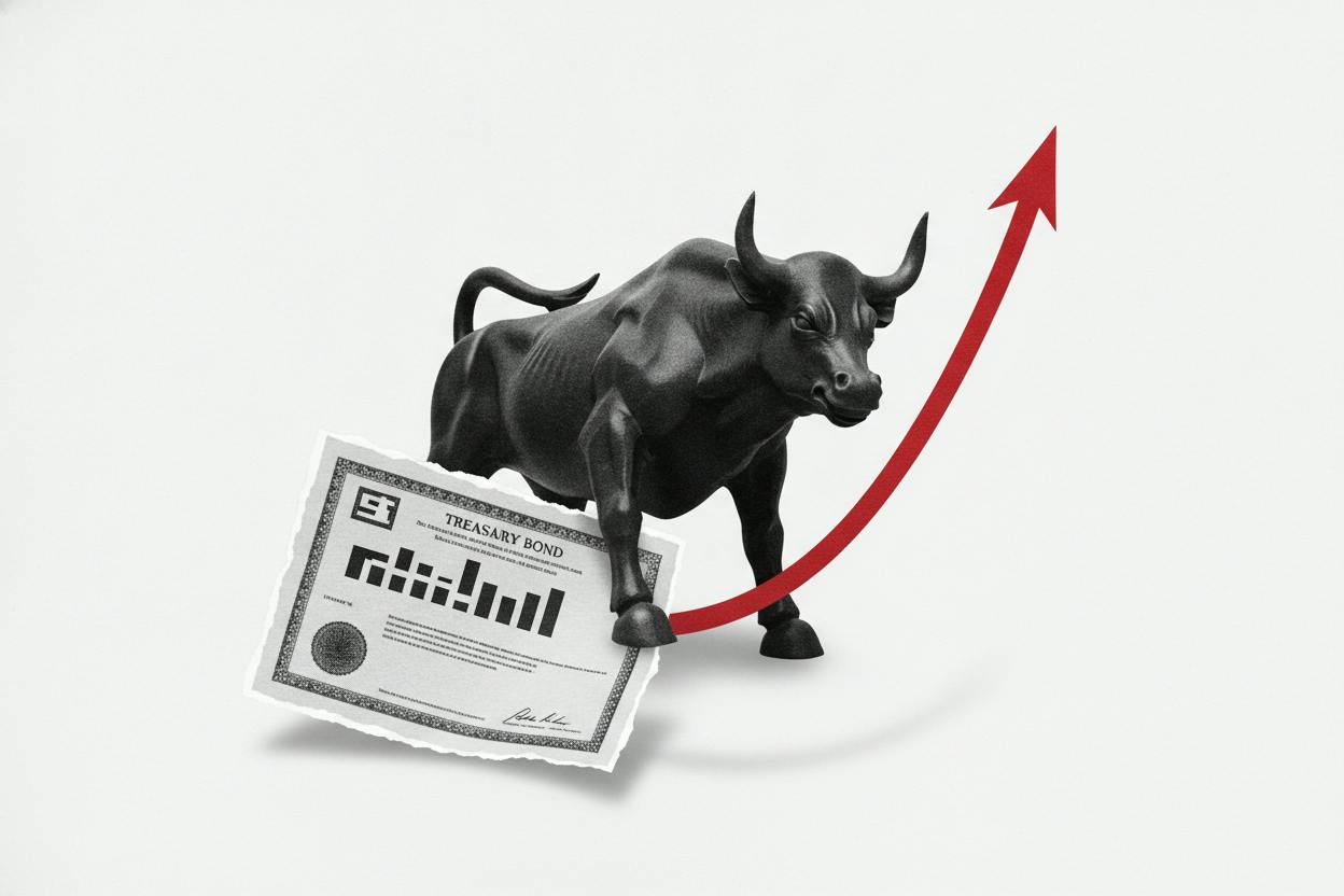 Stocks rise even as 10-year Treasury yield hits 5.31%, highest since 2002