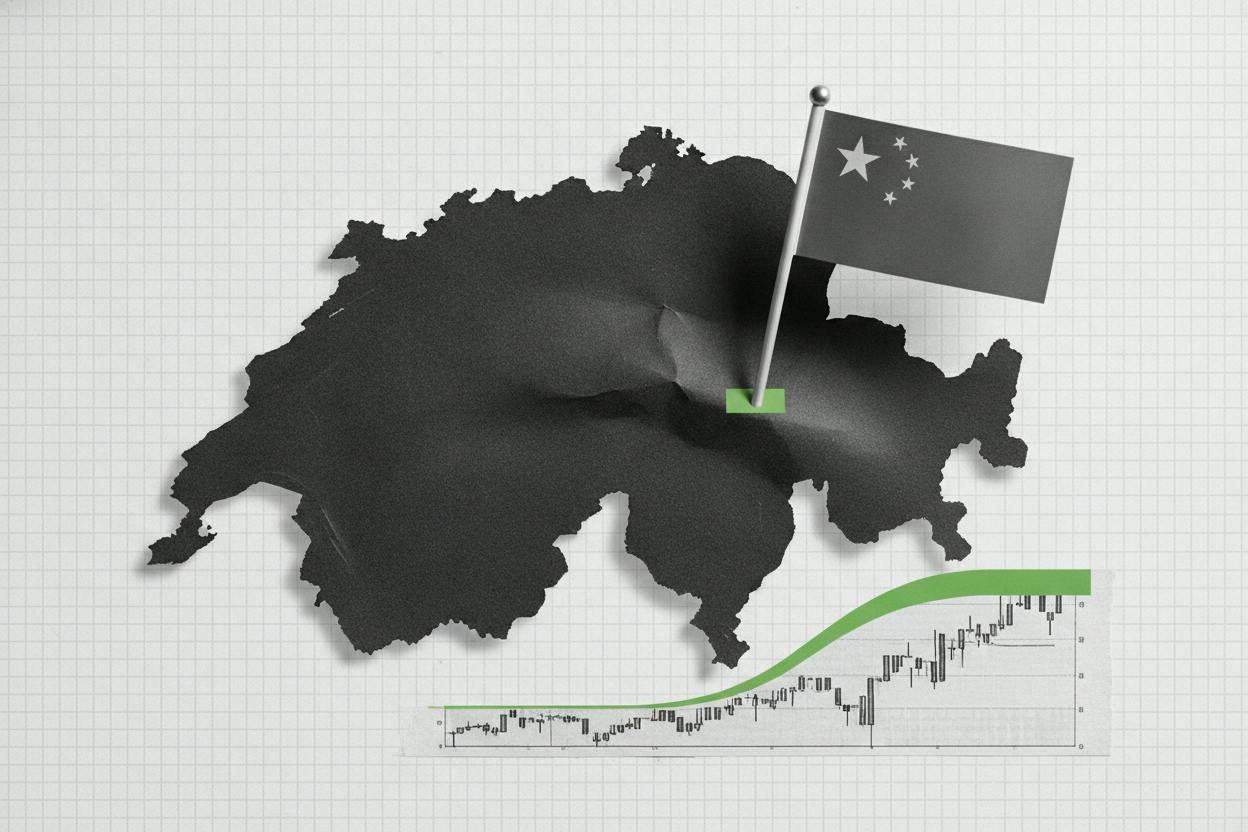Swiss stocks edge up as Switzerland deepens China trade ties