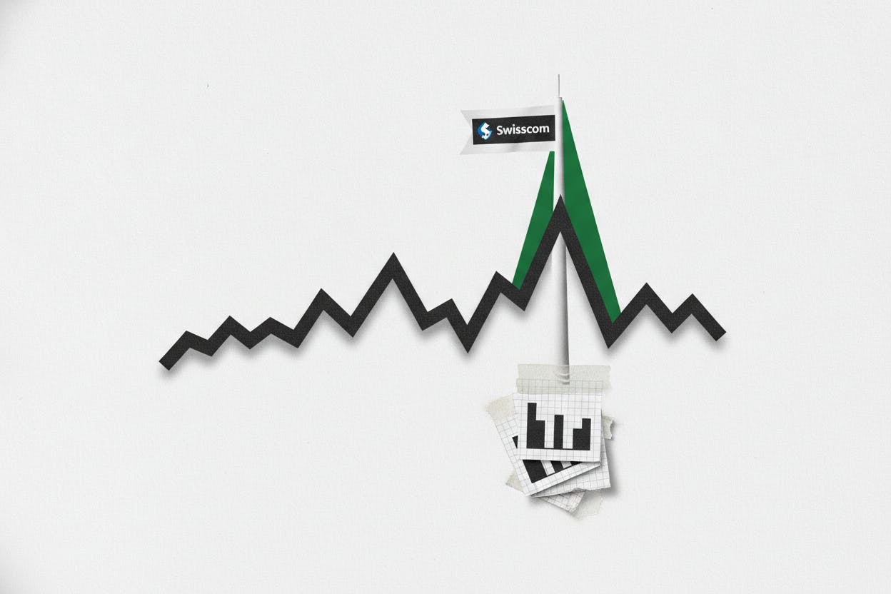 Swiss stocks end winning streak as Swisscom jumps 4.4% on dividend outlook