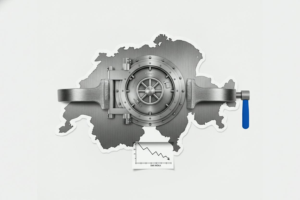 Swiss stocks slide as inflation ticks up and UBS reaffirms Swiss base