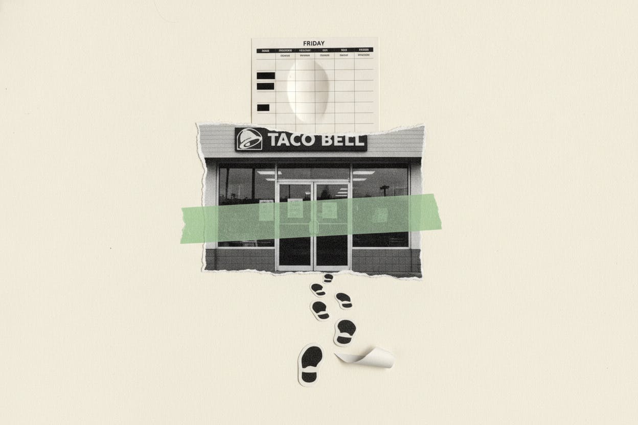 Taco Bell's Lettuce Scare Drives 18.9% Drop in Friday Foot Traffic