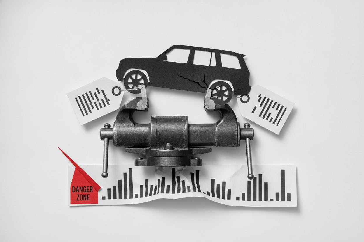 Tata Motors shares slide as Q1 profit drops 80%, margin pressure persists
