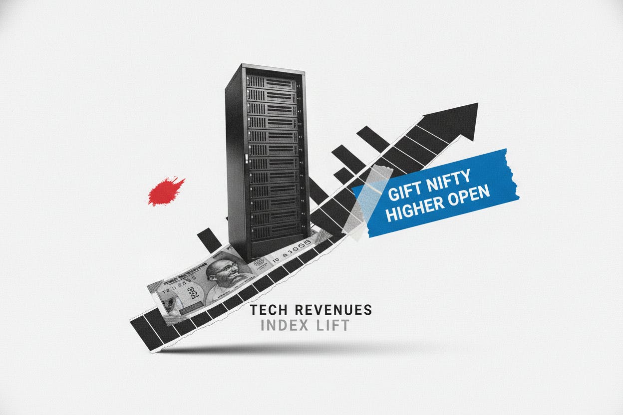 TCS Revenue Beat Lifts Indian Stocks; GIFT Nifty Points Higher
