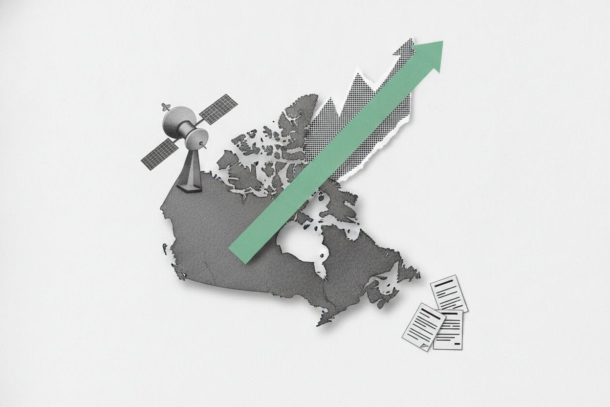 Telesat's $2.3B Arctic military deal lifts TSX, tech rebounds
