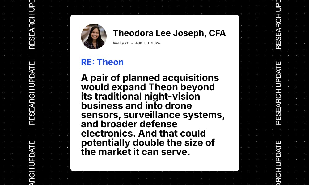 Theon's planned deals could double its defense market to €8 billion