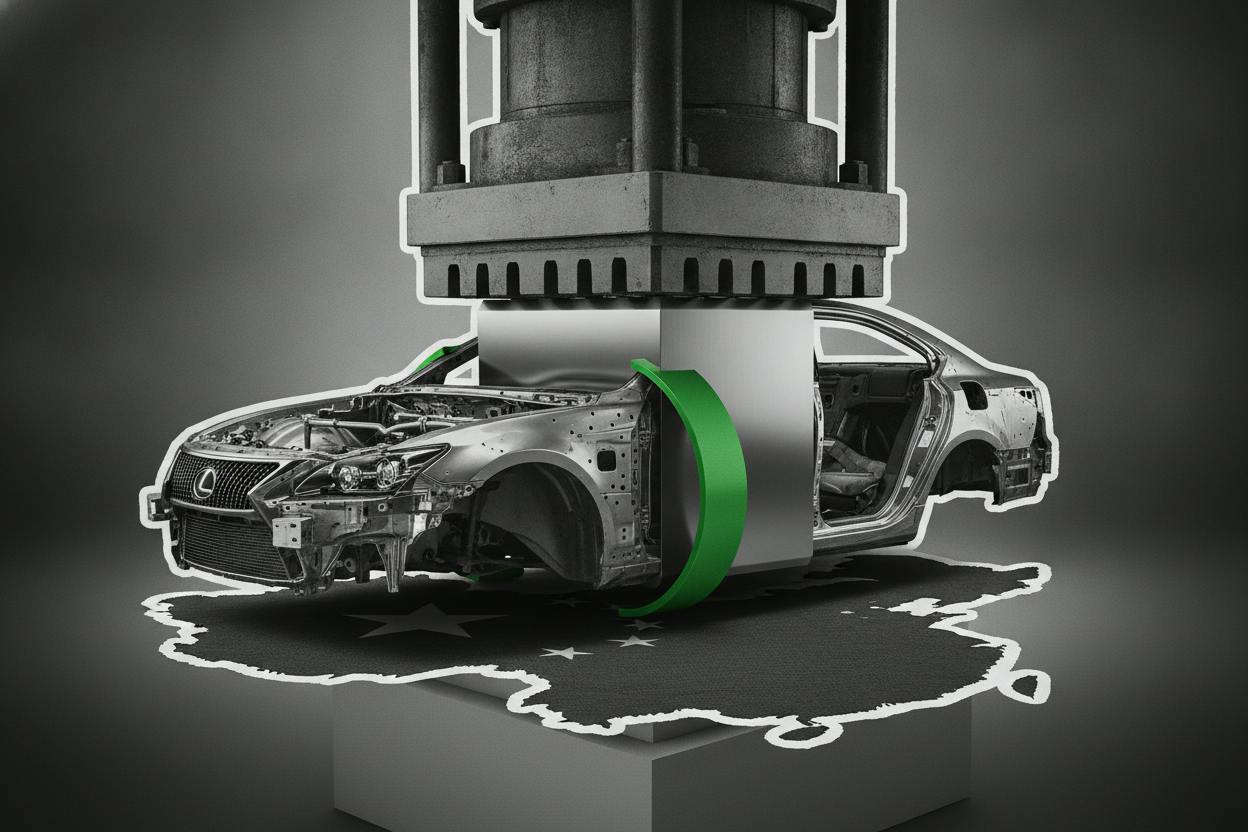 Toyota adopts Tesla-style gigacasting for Lexus EVs in China