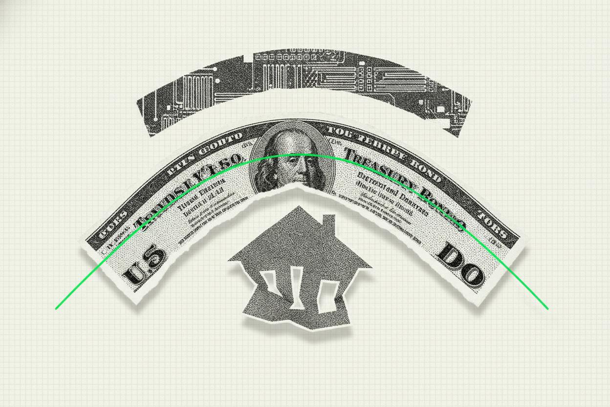 Treasury yields dip as weak housing data and AI jitters weigh on rates