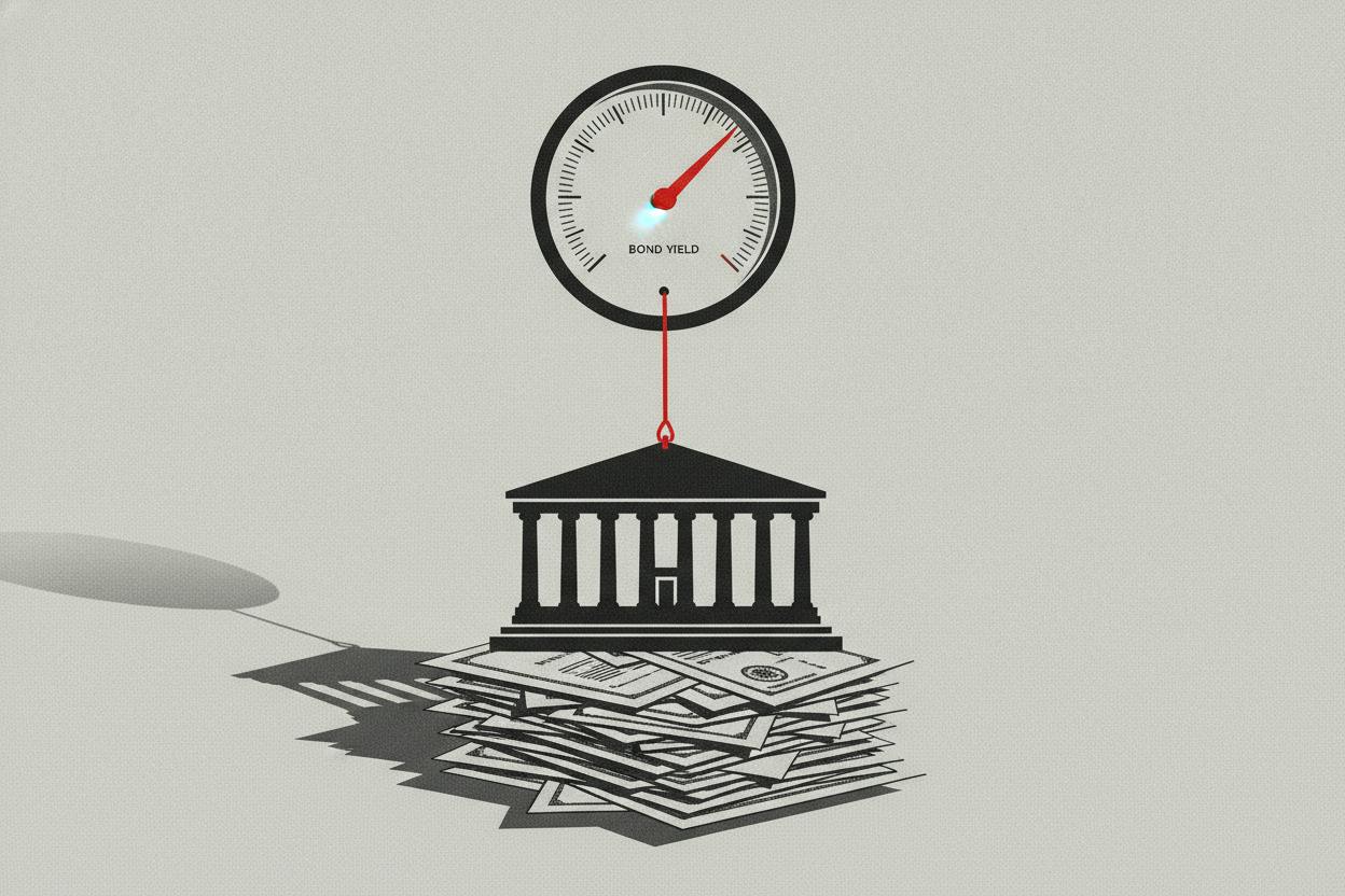 Treasury yields near multi-decade highs put pressure on US stocks