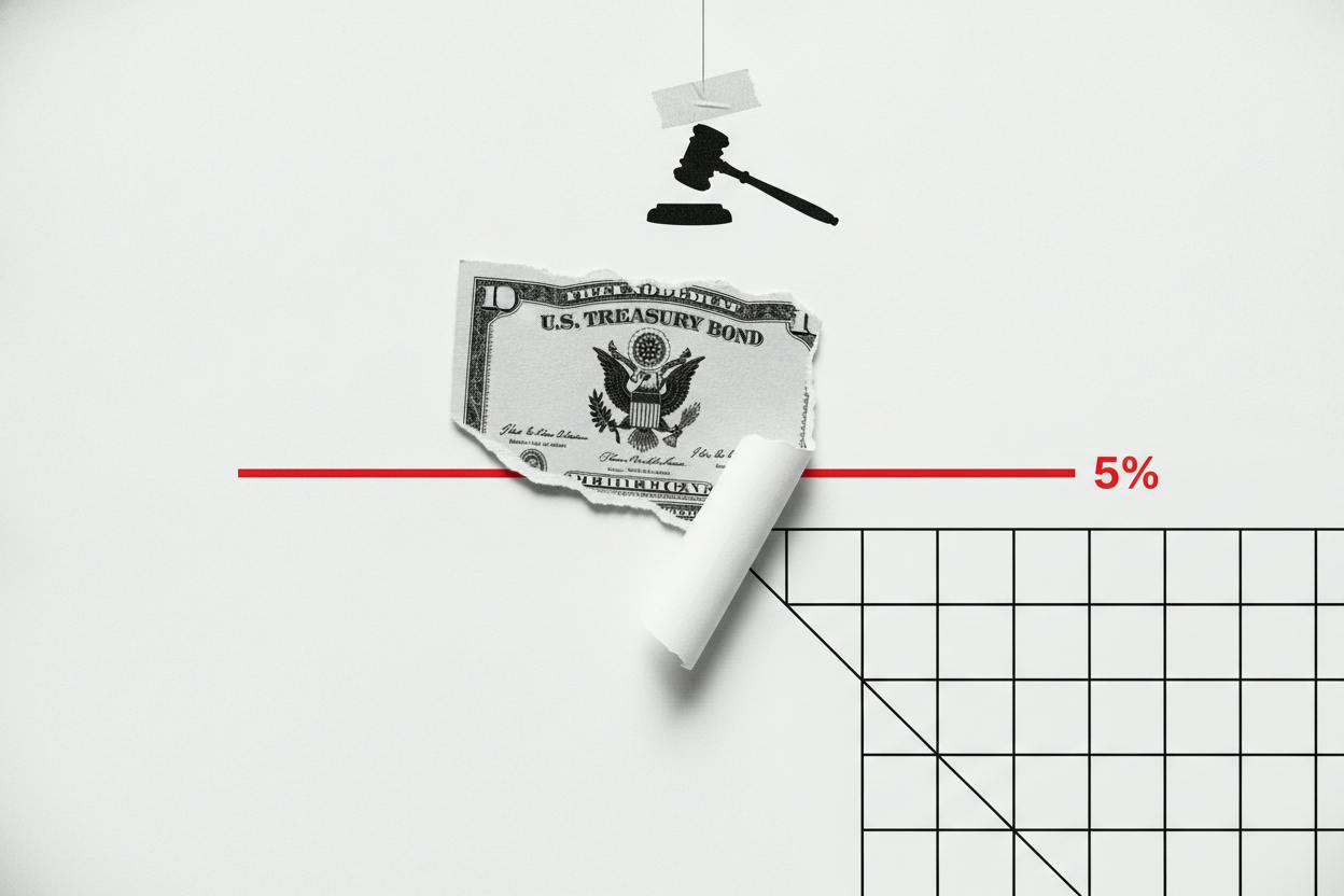 Treasury yields slip below 5% as PCE inflation matches forecasts