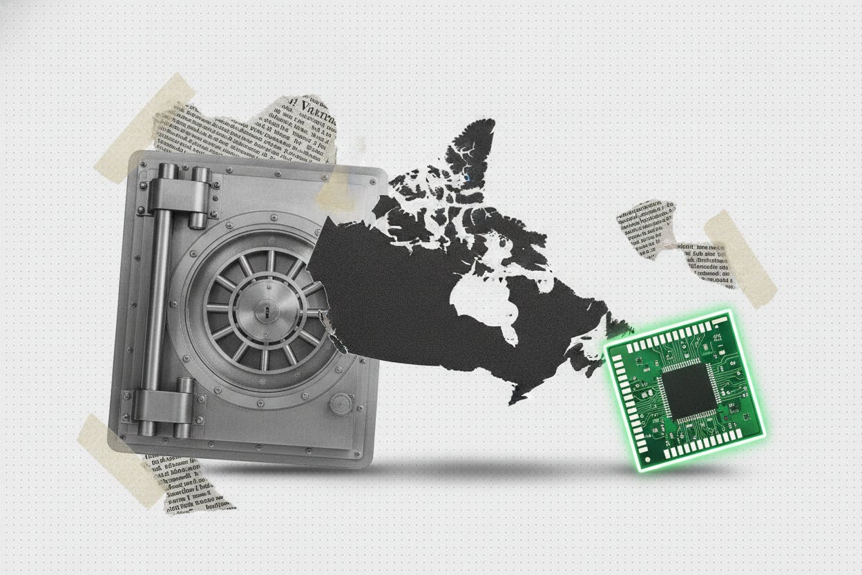 TSX Dips 0.2% as Bank Stocks Fall, Tech Holds Steady Amid Cooler Inflation