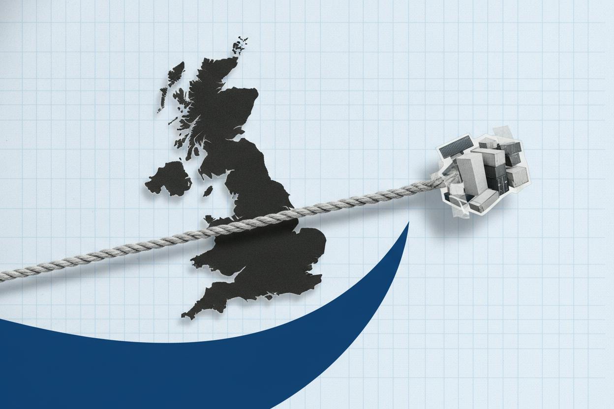 UK growth revised up to 0.5% as exports and services strengthen