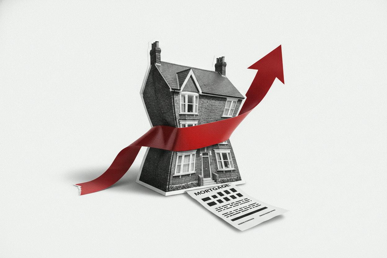 UK house price growth cools to 0.5% as mortgage rates climb