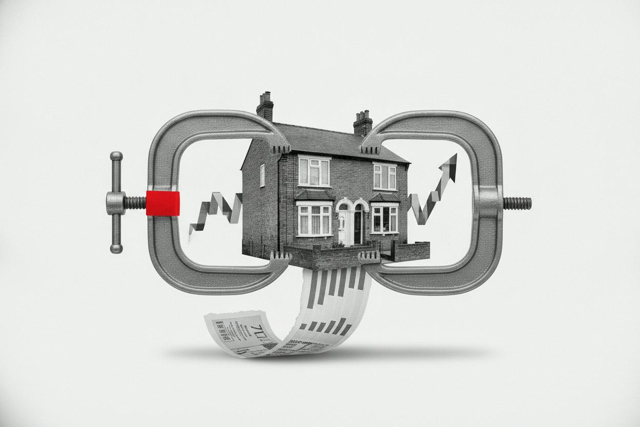 UK mortgage approvals hit lowest since December 2023 as borrowing costs bite