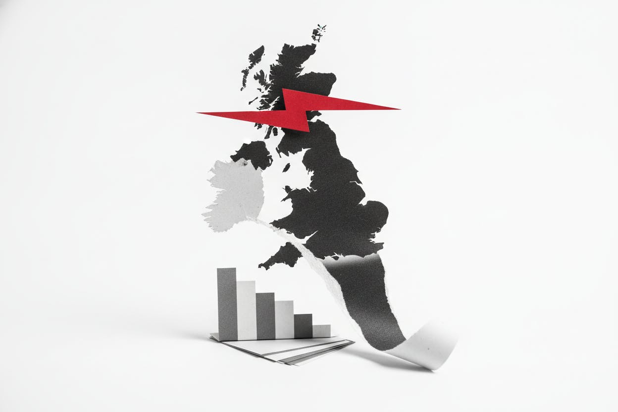 UK Stocks Dip as Middle East Tensions Rattle Markets; Bridgepoint Surges on $1.4B Deal