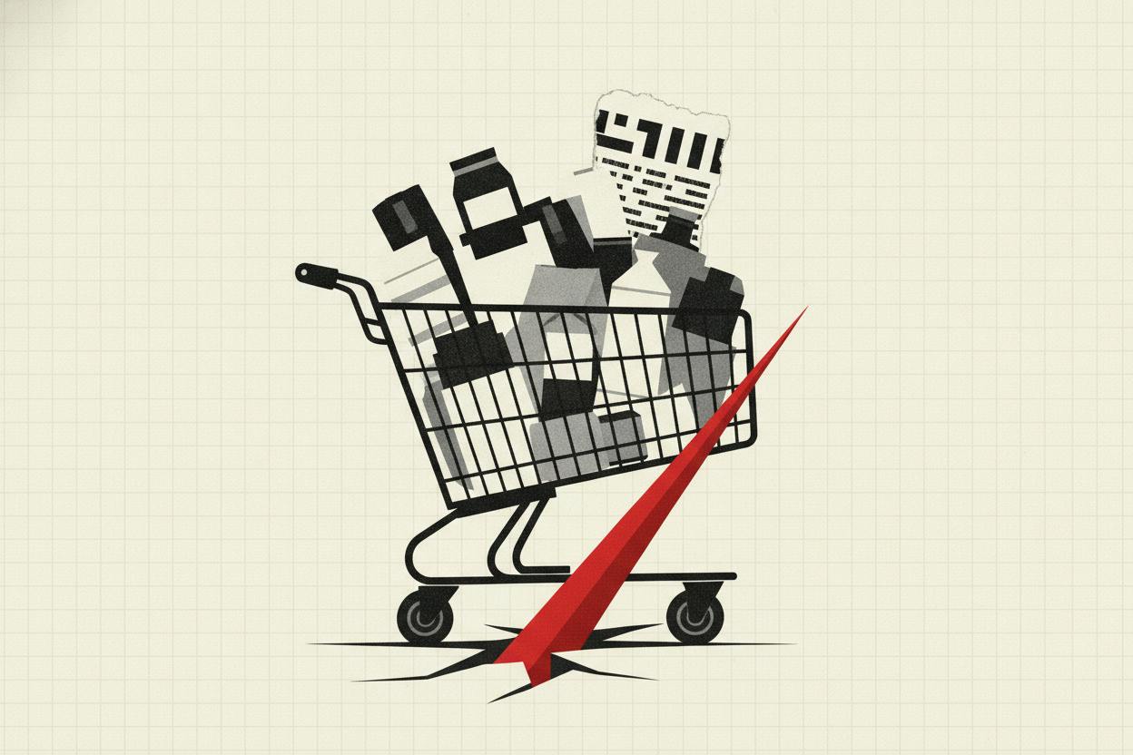 US consumer sentiment slips to 48 as inflation expectations climb, pressuring consumer ETFs