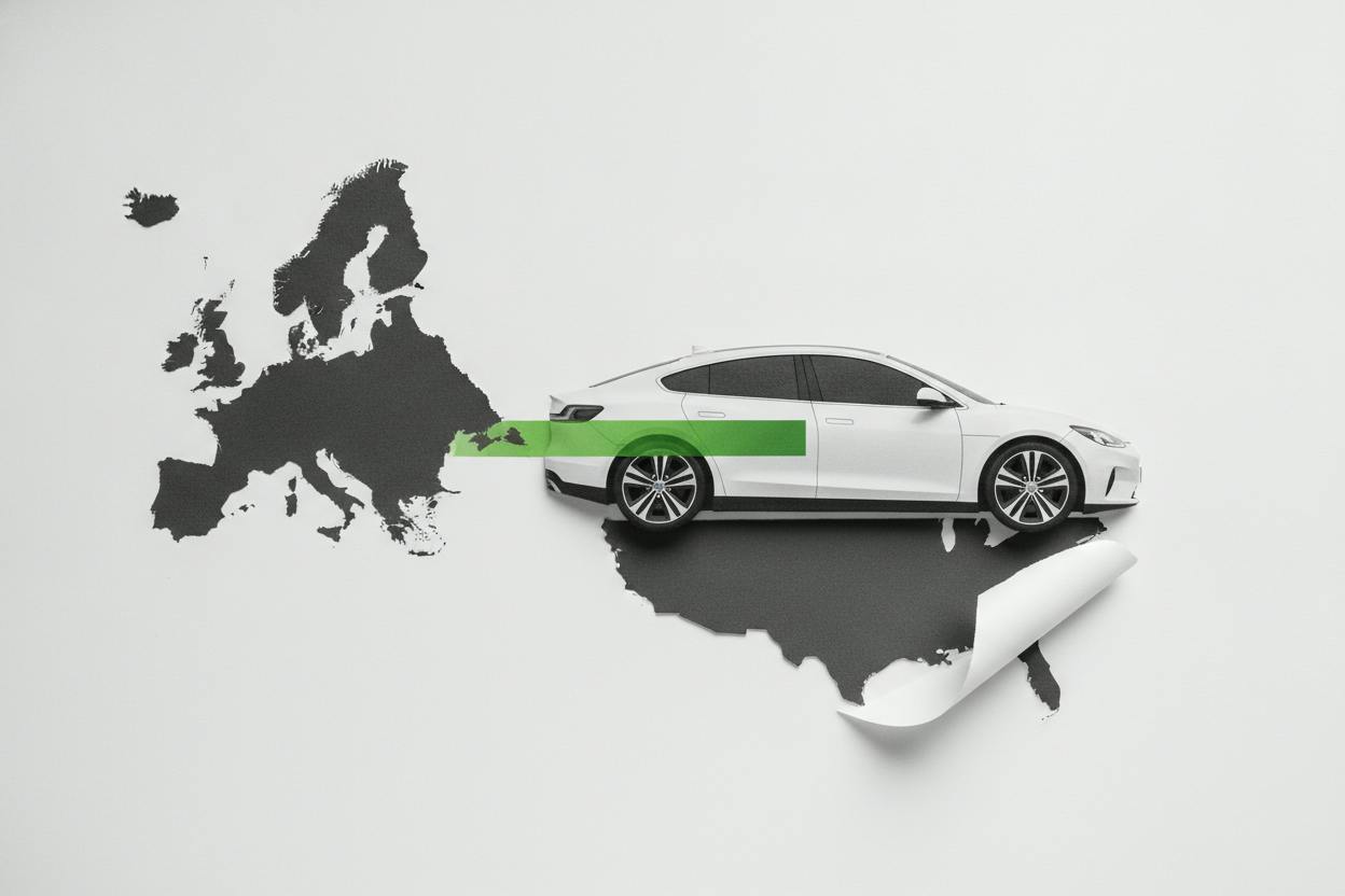 US EV sales drop 30.7% as tax credit ends; Europe's share climbs to 23.2%