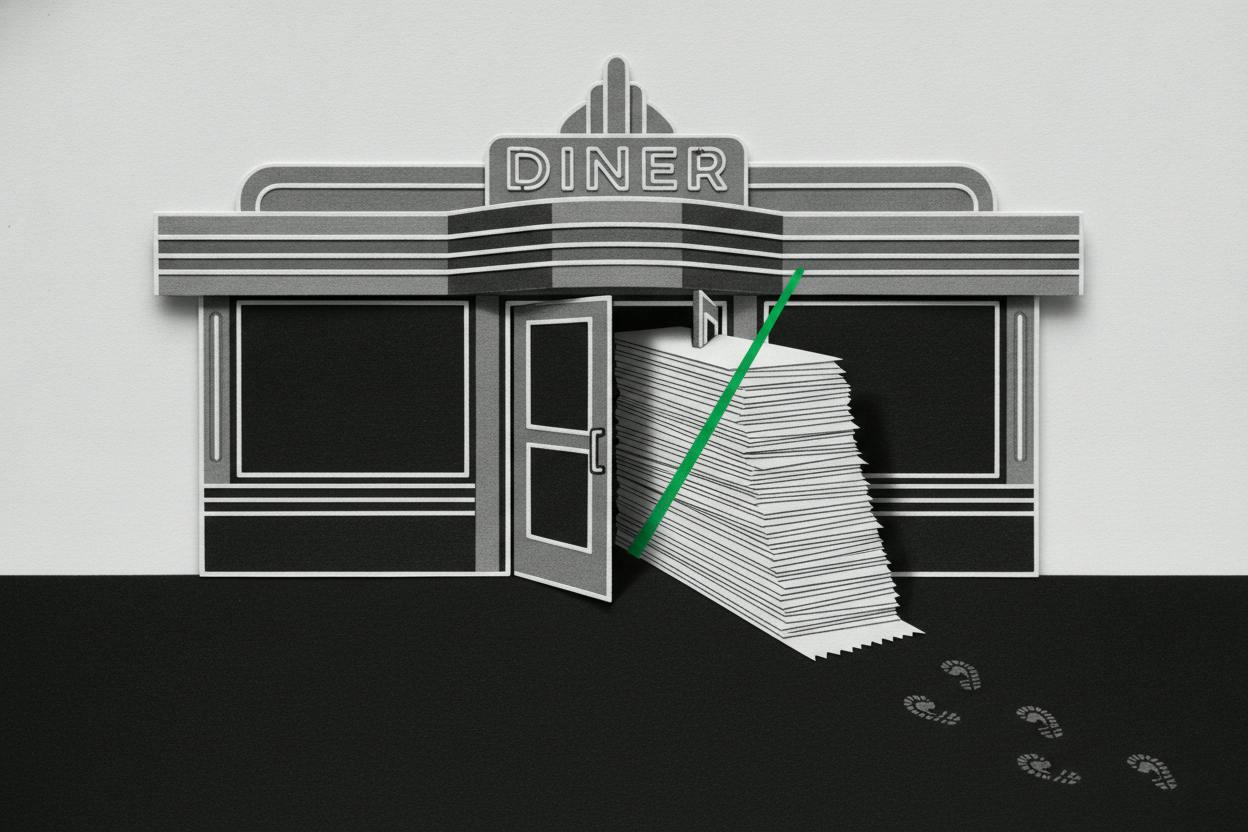 US restaurant sales growth masks persistent drop in diner traffic