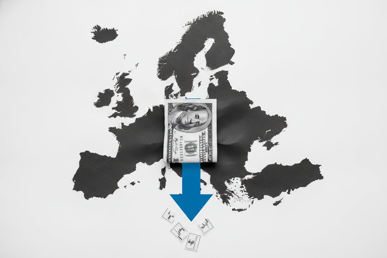 US-Traded European Stocks Dip as Arm and ArcelorMittal Weigh on Index