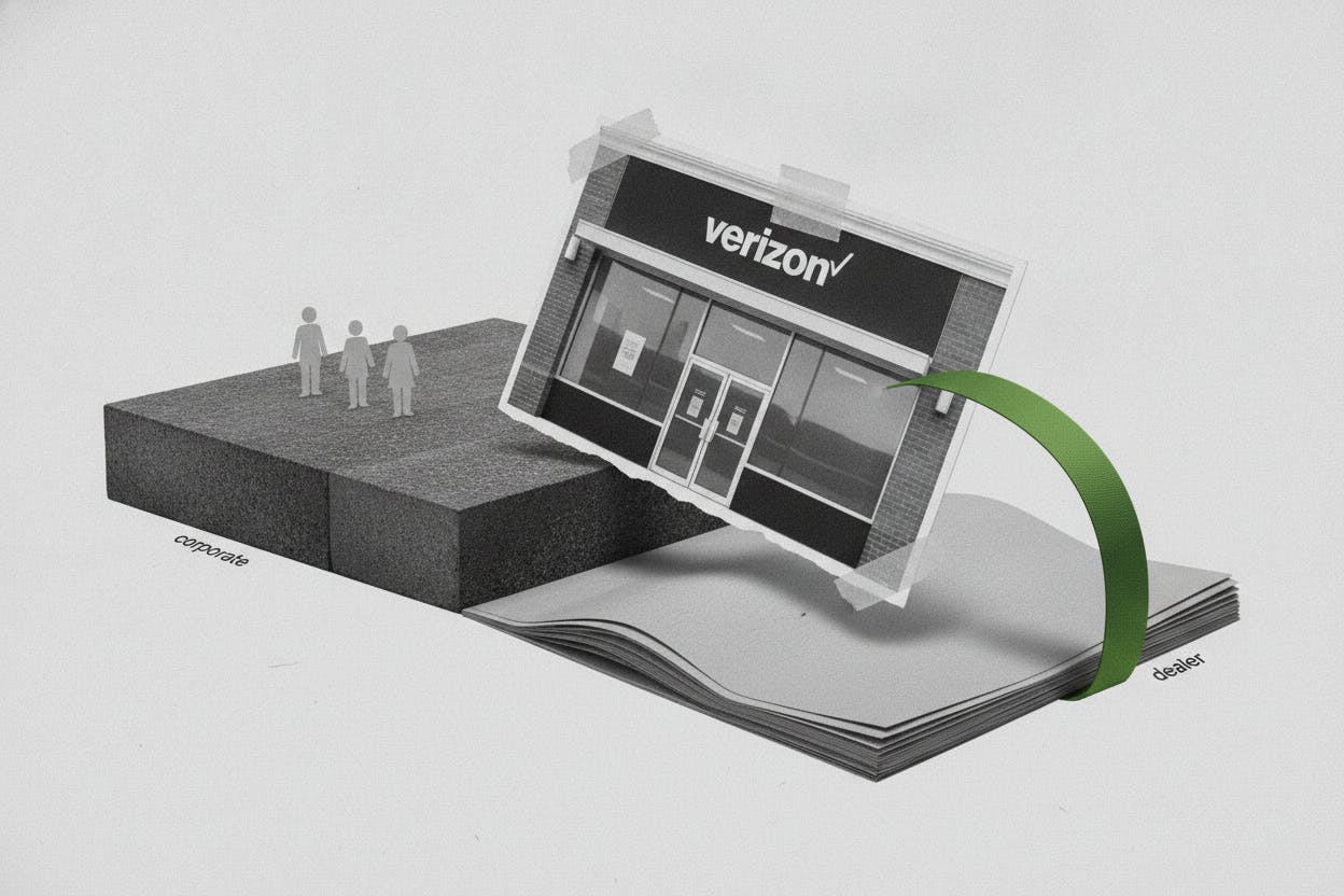Verizon Sells 274 Stores, Cuts 500 Jobs as It Shifts to Franchise Model