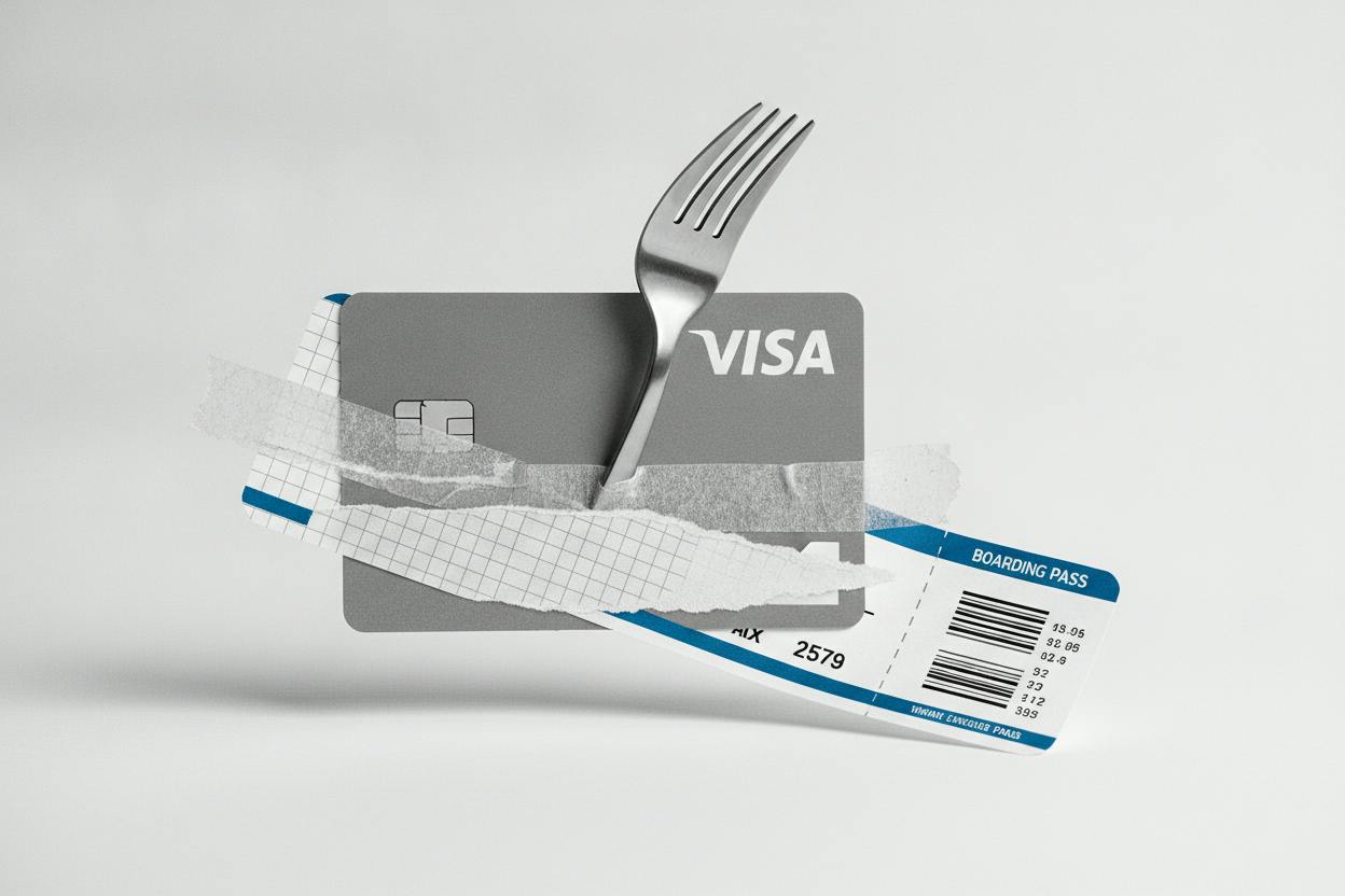 Visa profit climbs on travel and dining spending, but shares dip