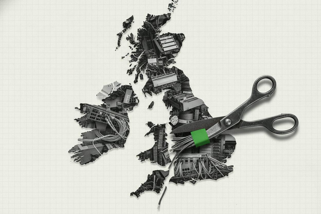 VodafoneThree raises cost-savings goal to £1bn by 2032